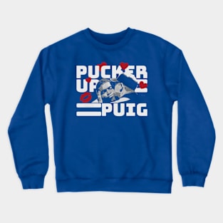 Yasiel Puig Kissing Crewneck Sweatshirt